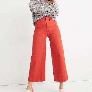 Madewell Emmett Crop Wide Leg Pants